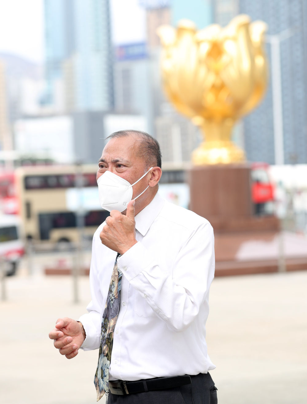 香港回归祖国25周年|“我真想用中式步操升一次旗！”