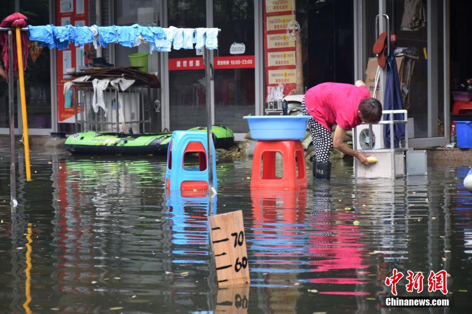 武汉新洲举水溃口第十天 村民陆续返家