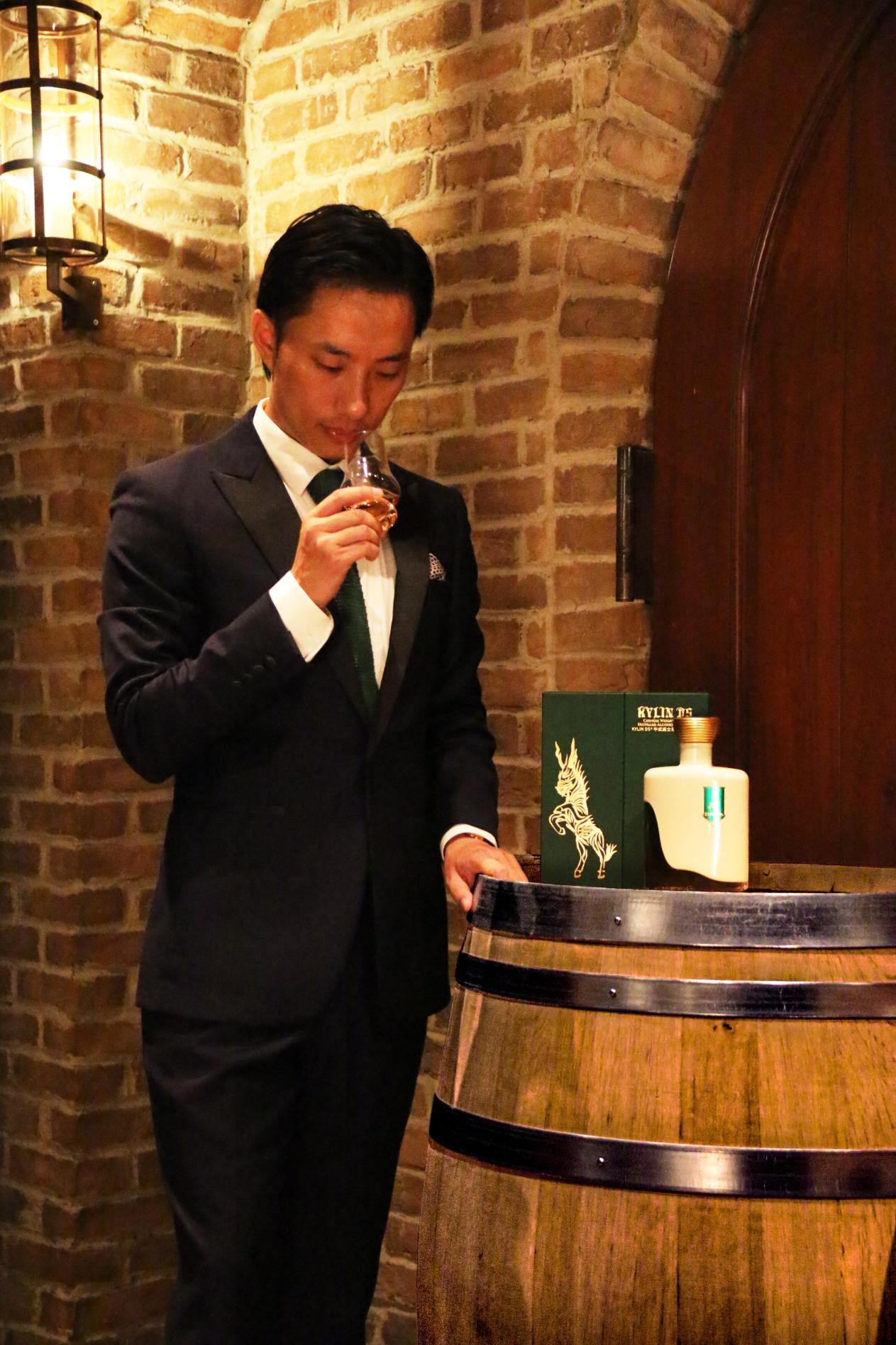 麒麟烈酒集团ceo向健用中国威士忌语言对话世界