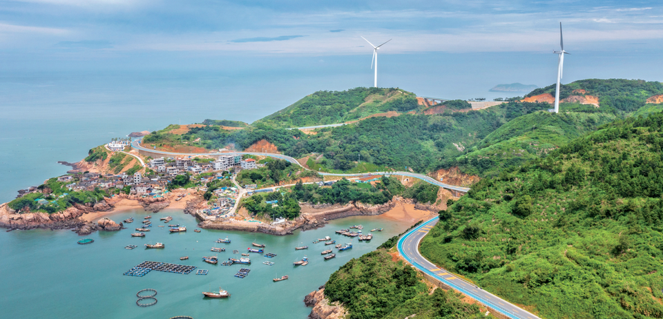 宁德霞浦四好农村路景美助振兴