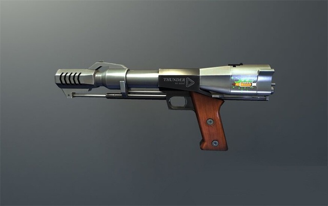 美民间研大口径手炮可打重机枪弹组图