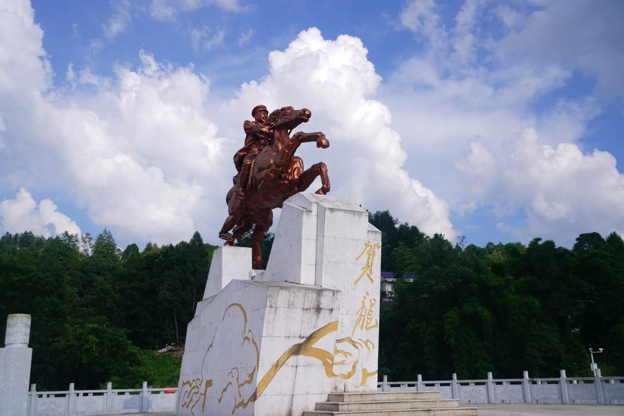 湖南桑植红军村传承红色文化推进绿色生态