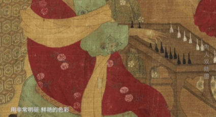 纤柔娇媚 翻覆输赢——《艺术里的奥林匹克》带您共赏唐代《内人双陆图》中的意趣