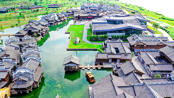 2022李庄古镇招商推介会在宜宾翠屏区李庄古镇月亮田景区举行_fororder_月亮田景区-摄影-何芳