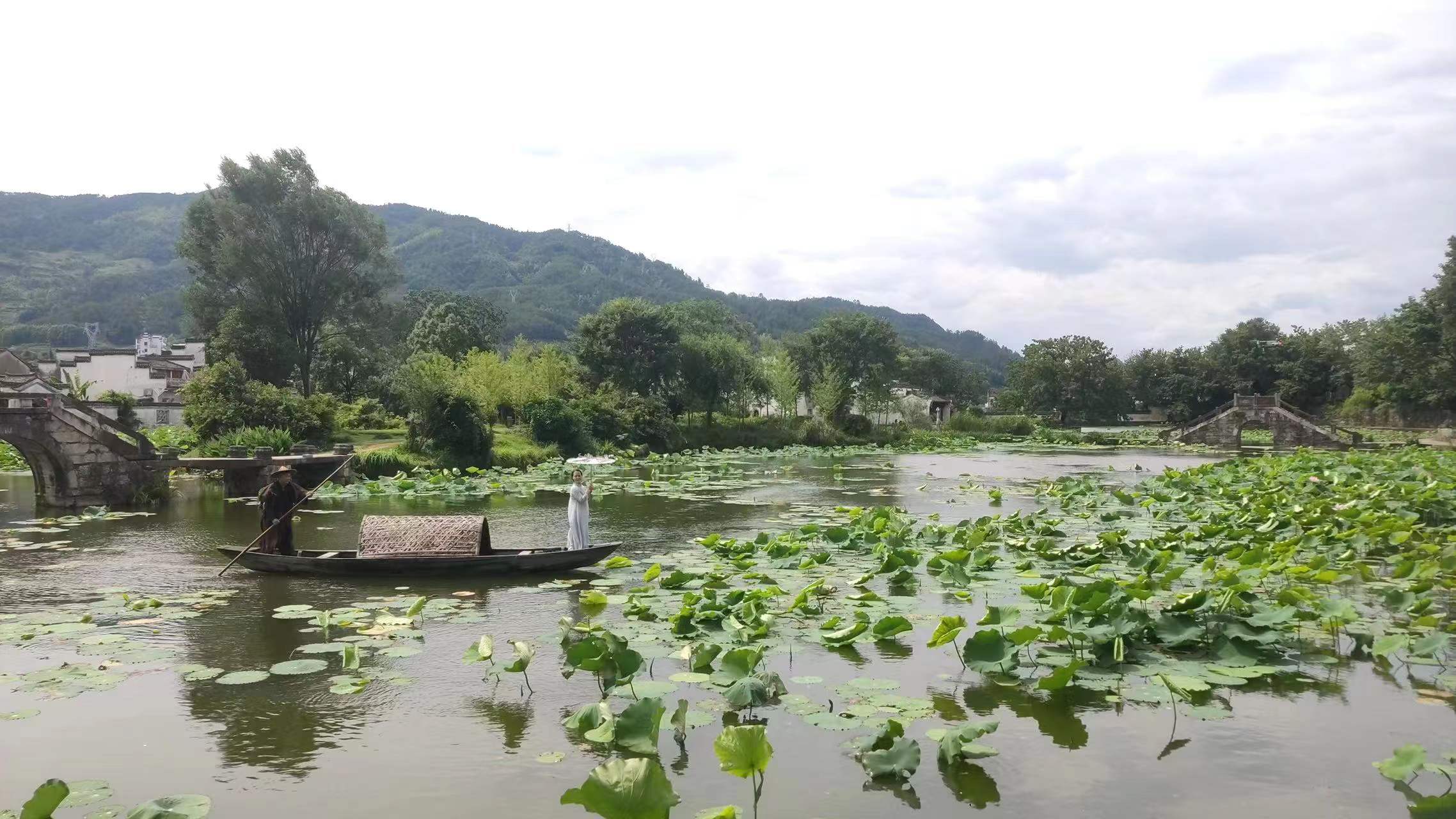 黄山徽州区呈坎镇：乡村旅游  复苏回暖_fororder_1
