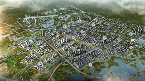 （B 园区列表 三吴大地苏州 移动版）苏州相城区黄桥街道发布未来城市规划 打造现代精致新城