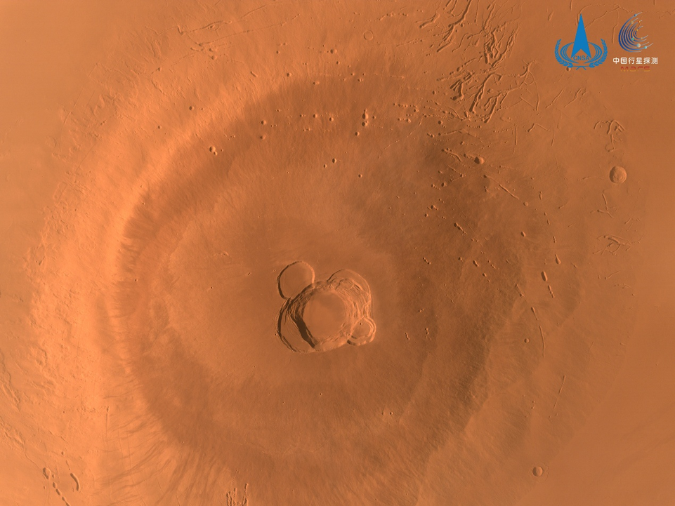 天問一號完成既定科學探測任務 近期拍攝火星影像公佈