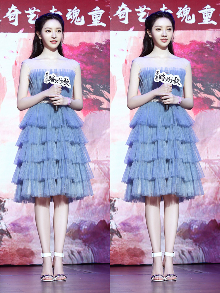 《蜀山战纪2》发布会 雨婷儿仙气儿足秀freestyle