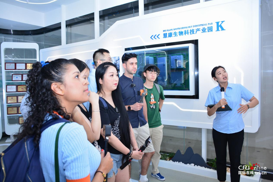 Иностранные блогеры-экскурсанты почувствовали научно-техническую и художественную атмосферу района Яньта города Сиань_fororder_3
