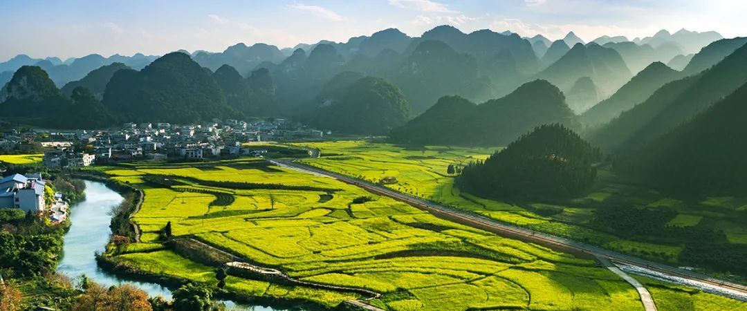 兴义万峰林景区:看峰林 赏花海,好一幅田园奇观 - 国际在线移动版