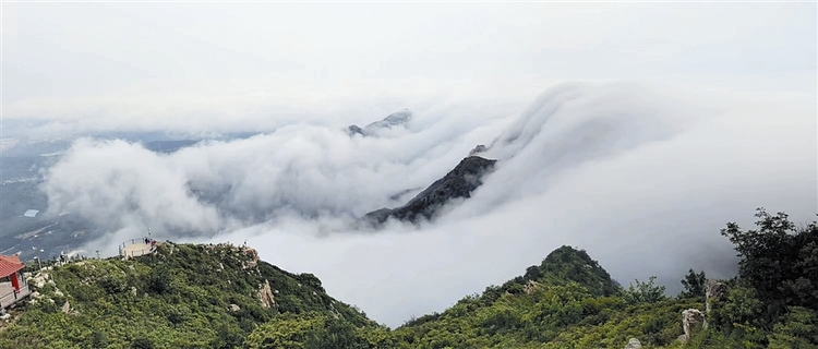 大連大黑山雲海如仙境_fororder_3