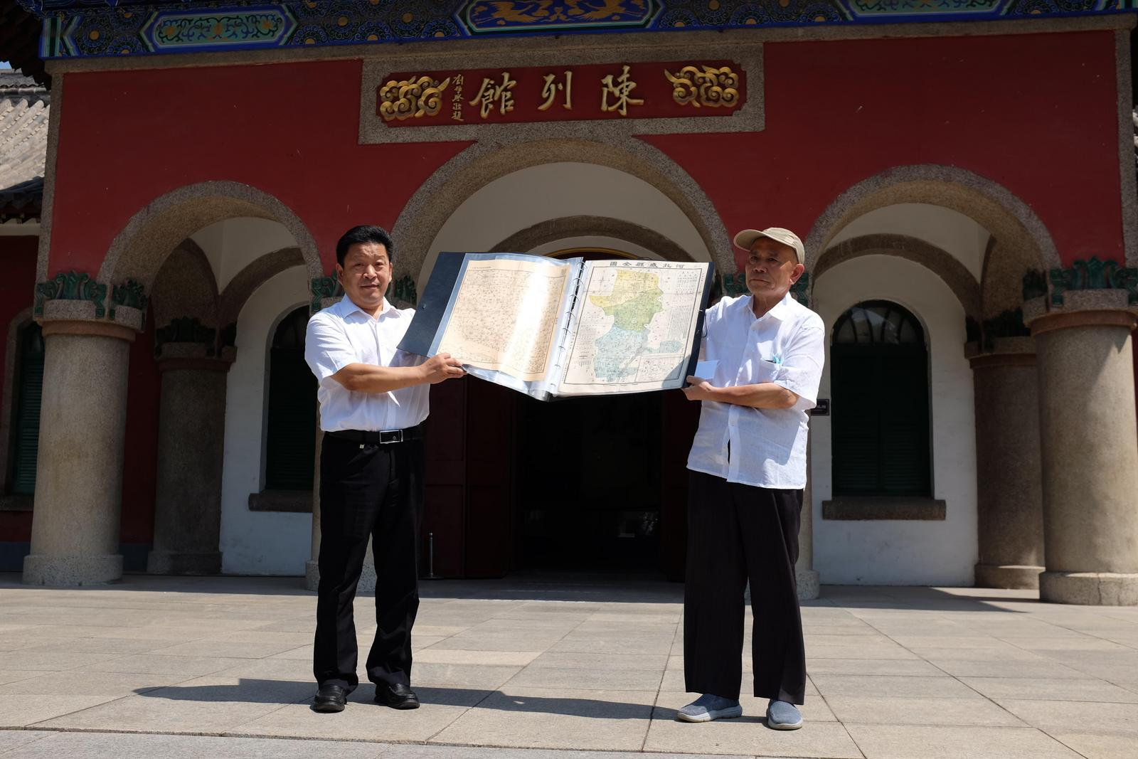 “晉冀魯豫革命文物館”揭牌暨烈士遺物捐贈儀式在晉冀魯豫烈士陵園舉行_fororder_2