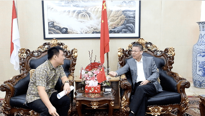 Minister Counselor of the Chinese Embassy in Indonesia: CAEXPO is a bridge for the cooperation between China and ASEAN_fororder_guangxi (1)