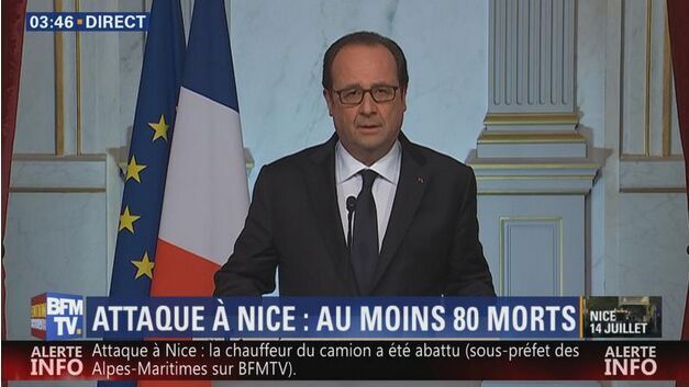 奥朗德：没有什么能让法国在打击恐怖主义中让步