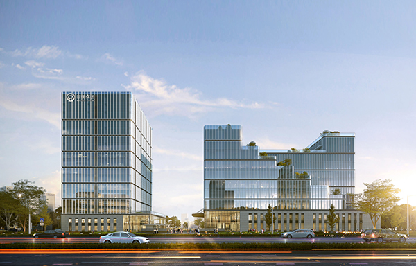 成都三环研究院及通信和新材料研发智造项目启动仪式在金牛区举行_fororder_成都三环研究院及通信和新材料研发智造项目效果图--供图--成都市金牛区委宣传部-(1)