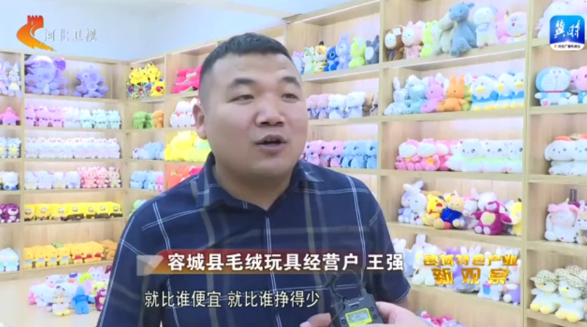 容城：补短板创品牌拓市场 推动毛绒玩具产业转型升级