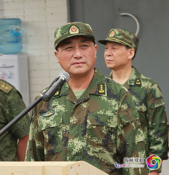 中国武警部队司令王宁上将致辞