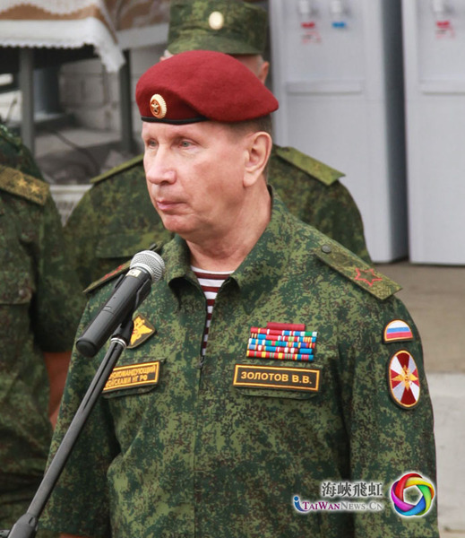 俄罗斯国民卫队总司令佐洛托夫大将致辞