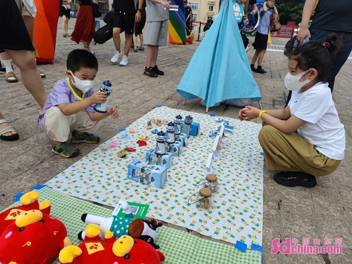 你好童年 快乐成长 2022胶东“海洋童玩季”市南区分会场活力启动