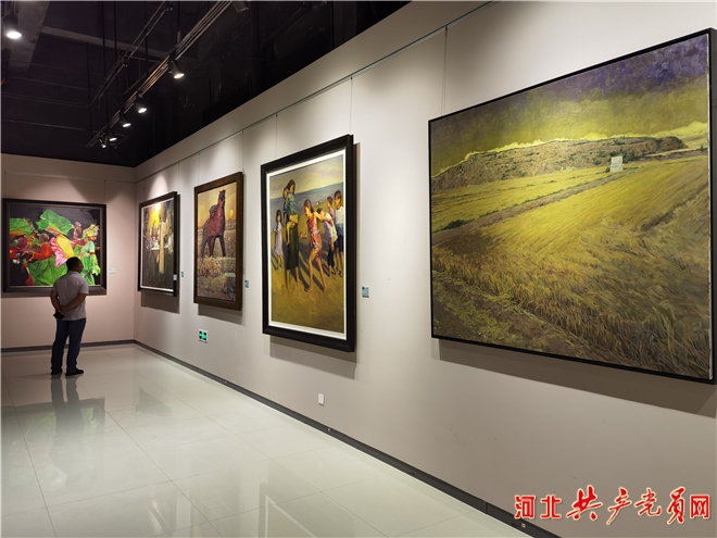 “融合•共享2022河北省大运河美术精品展巡展”在馆陶启动