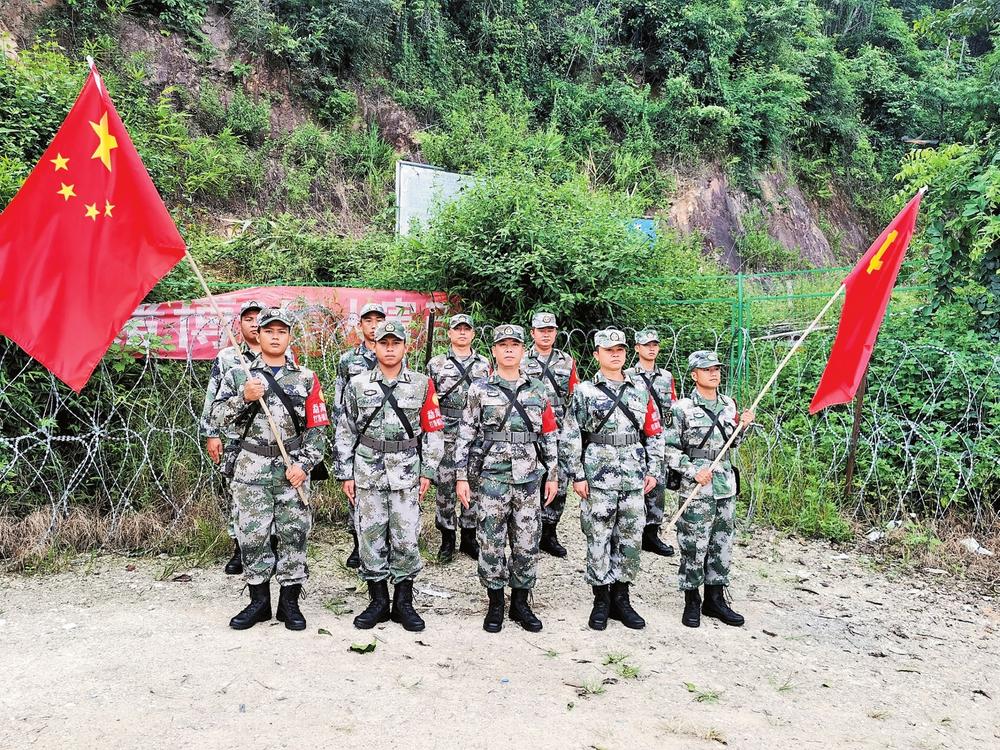 云南勐海：打洛民兵锻造应急应战“铁拳头”_fororder_ec91