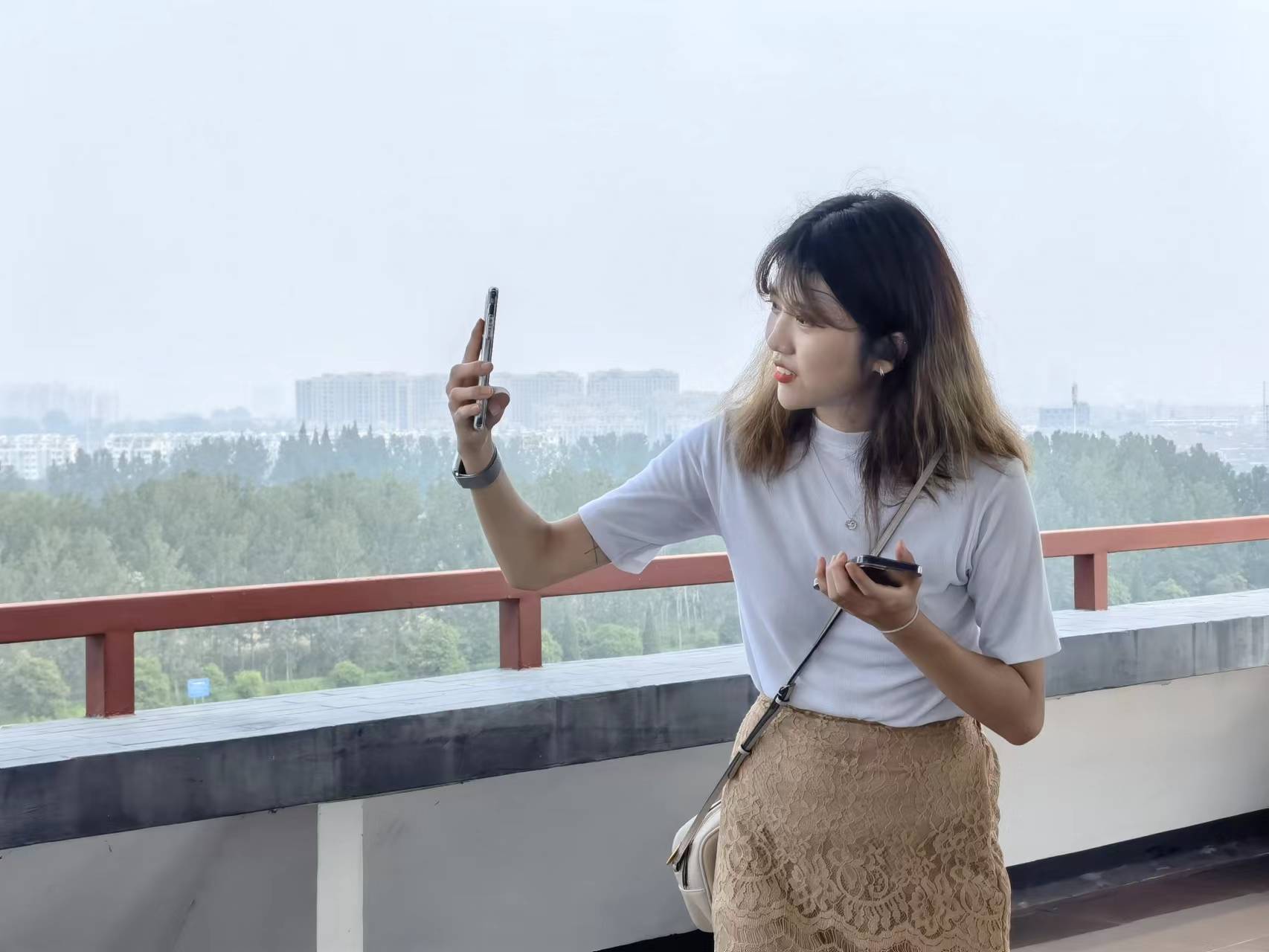 【组图】2022“打卡中国·最美地标——你好，江苏！”暨“运河情 淮扬味”网络国际传播活动正式启动_fororder_来自韩国的网红博主郑智恩在启动仪式现场