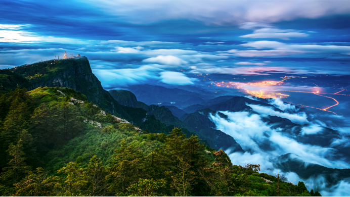 峨眉山景区 图片欣赏图片