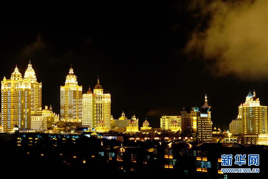 华灯璀璨满洲里