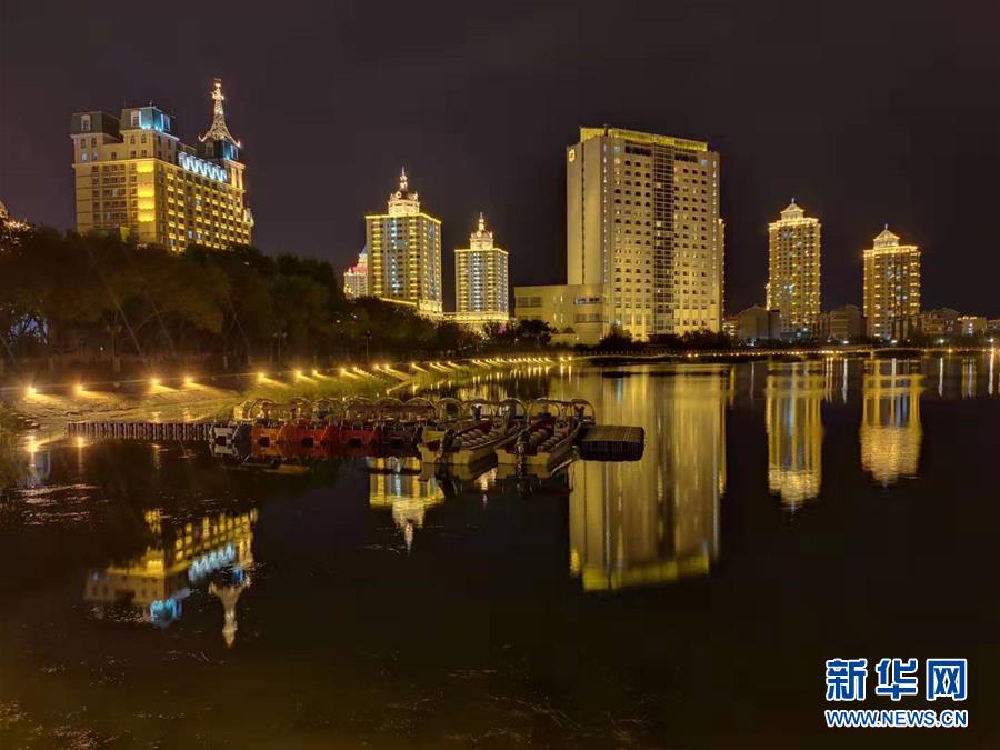 华灯璀璨满洲里