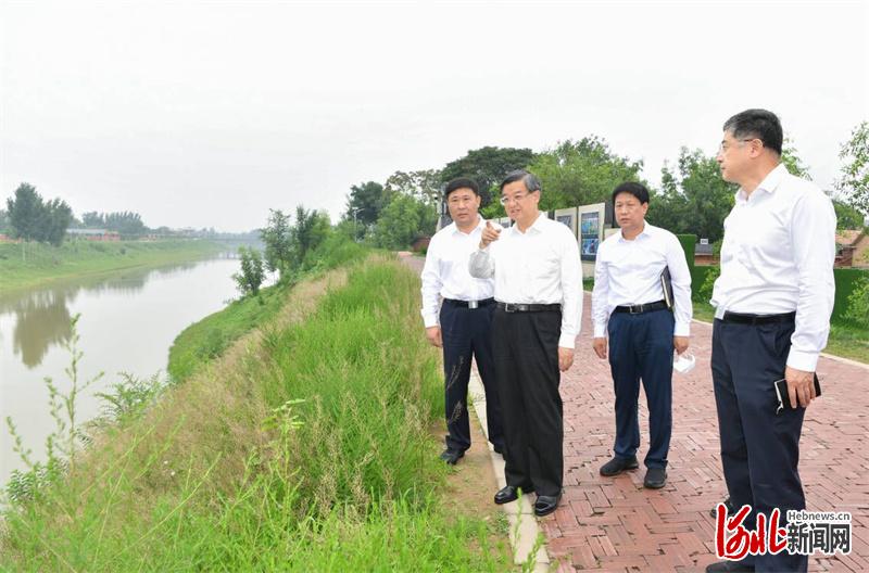 河北省委書記倪岳峰在滄州市調研