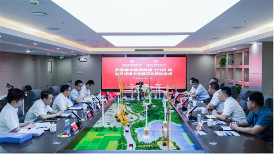 神大集团勇揽大国重器助力海上风电安装