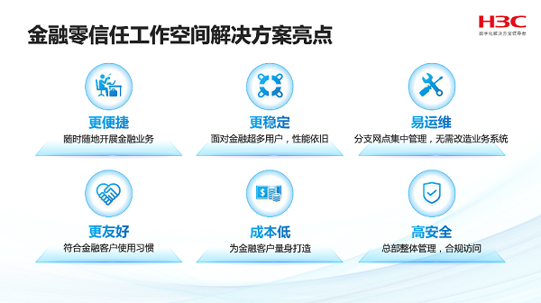 经得起“信任”考验 新华三推出金融零信任工作空间解决方案