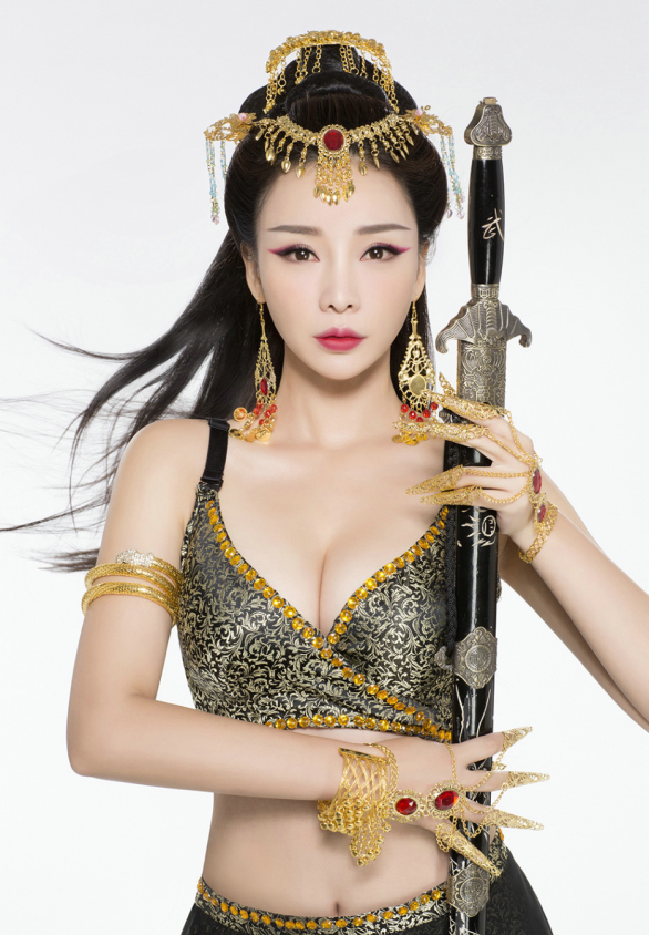 柳岩古装造型曝光 扮演火辣妖娆美女