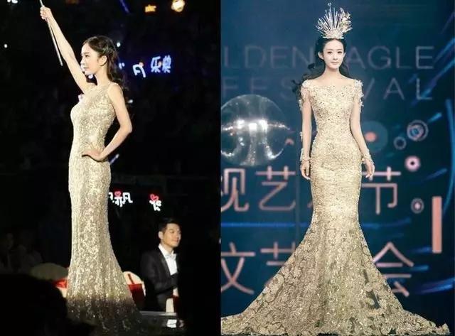 要比撞衫，十个林心如都不及一个赵丽颖？