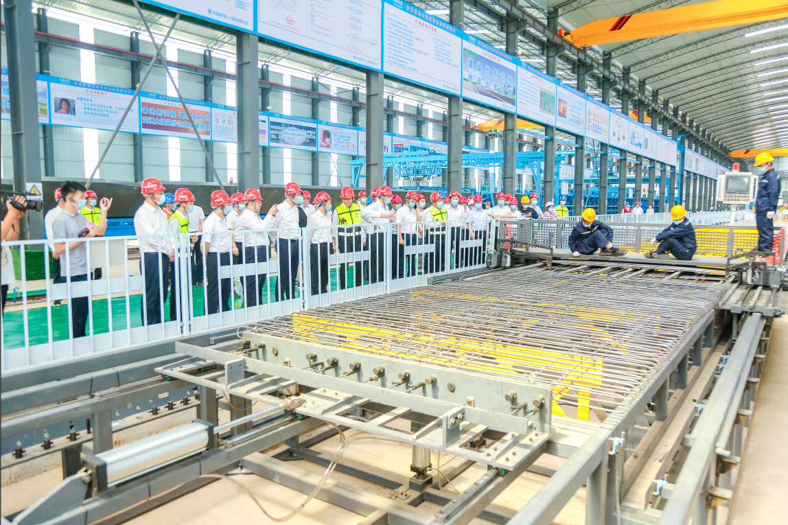 桥梁智造无人化 率先实现新突破 中建八局无人化梁厂正式启动