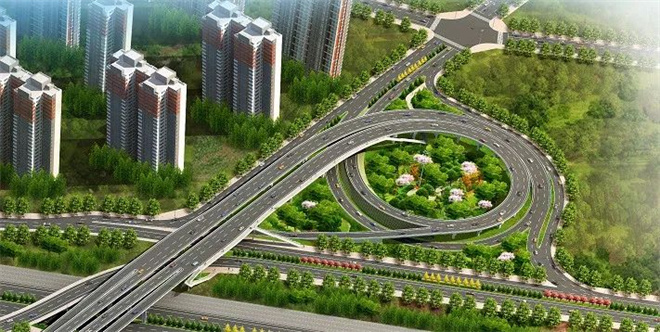 西安曲江新区：两个重点道路桥梁建设项目正稳步推进