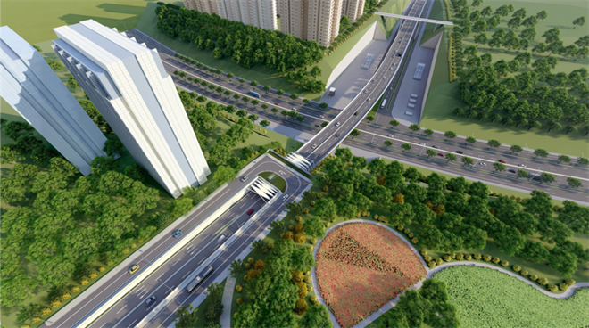西安曲江新区：两个重点道路桥梁建设项目正稳步推进_fororder_1