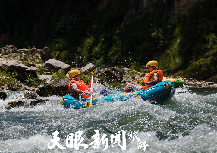 遵義綏陽清溪峽：山水畫卷浪中漂