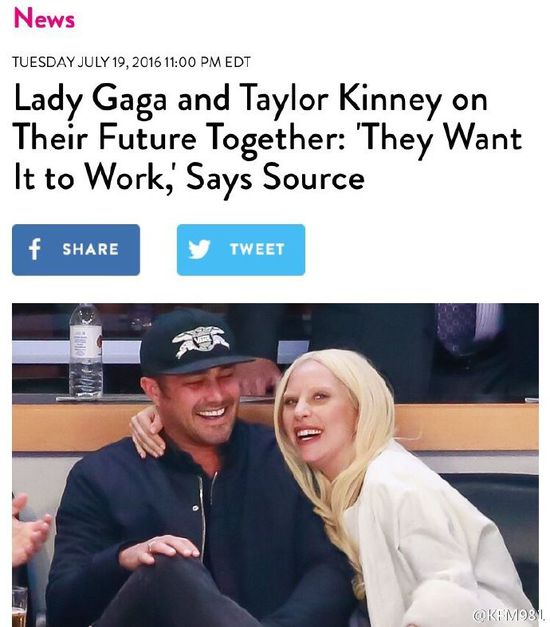 gaga发文承认与未婚夫分开 仍称对方灵魂伴侣