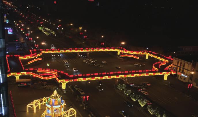 西安市民生工程之城市夜景亮化 西安市民生工程之城市夜景亮化