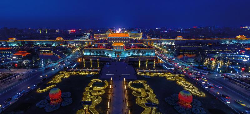 西安市民生工程之城市夜景亮化 西安市民生工程之城市夜景亮化_fororder_e6078b24a8ad3630ca288ce8cda904c1_img_465_794_531_205