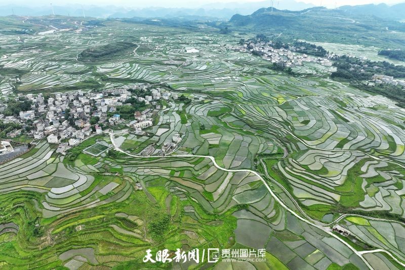 （中首）贵阳花溪高坡：云里山间秀诗行