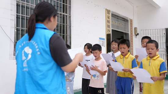 （供稿）贵州思南：大学生支教服务帮助农村学生乐享暑假_fororder_DSC00132.JPG