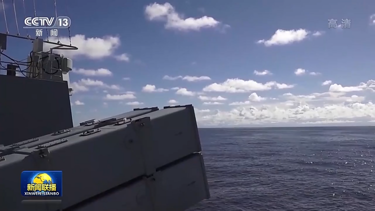 最新演训视频！解放军舰艇视角看祖国宝岛