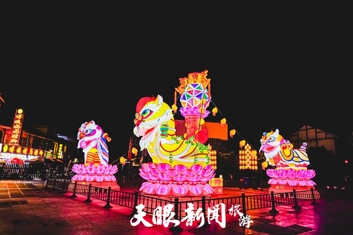 2022年青岩古镇 “大明志·彩” 夜间游览项目8月8日开幕