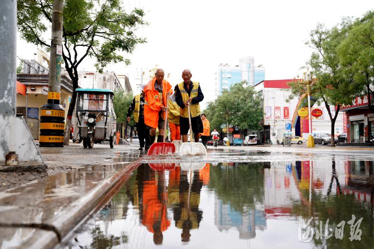 河北巨鹿：聞雨而動 排水清淤