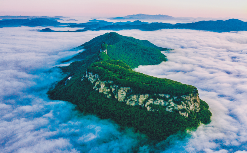 本溪五女山山城：雲霧繚繞 巍峨壯觀_fororder_微信截圖_20220811085542