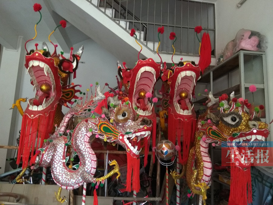 【焦點圖】他是製作炮龍的高手 每年約制30條炮龍 【焦點圖】他是製作炮龍的高手 每年約制30條炮龍