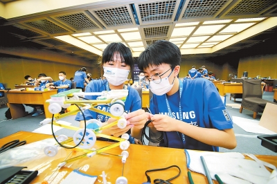 青少年拼腦力 全國青年科普創新實驗大賽決賽在河南舉行