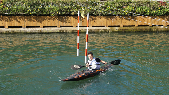 （供稿）貴州省第十一屆運動會皮划艇激流迴旋比賽開賽_fororder_比賽
